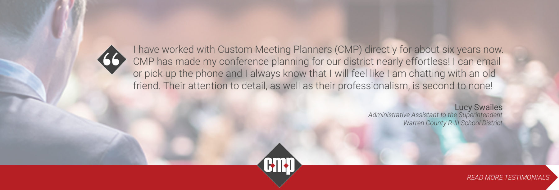 Custom Meeting Planners Meeting Your Needs. Planning for Success.